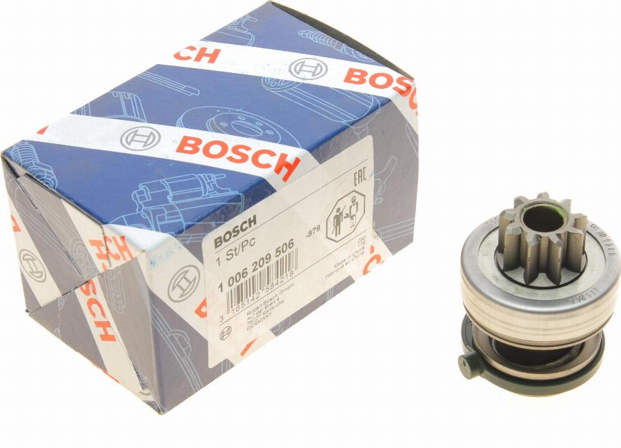 BOSCH 1 006 209 506 - Zobrats, Starteris adetalas.lv