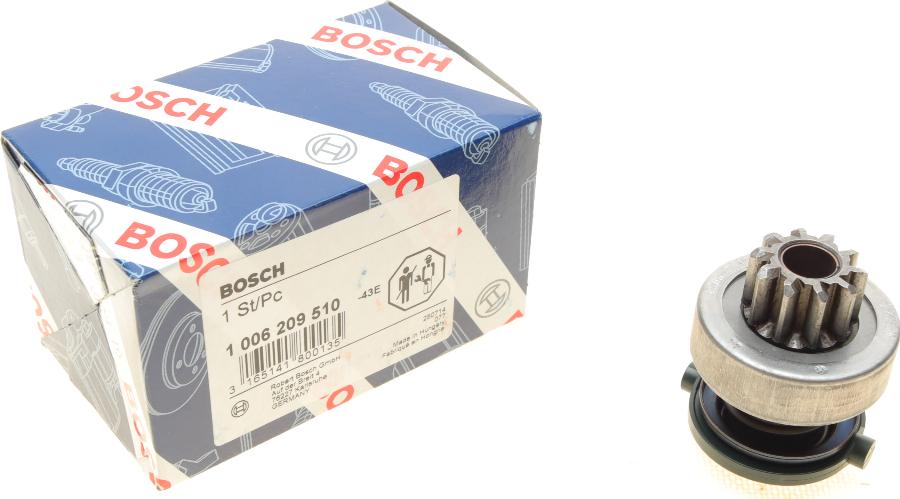 BOSCH 1 006 209 510 - Zobrats, Starteris adetalas.lv