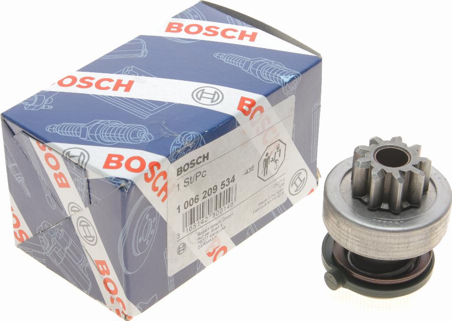 BOSCH 1 006 209 534 - Zobrats, Starteris adetalas.lv