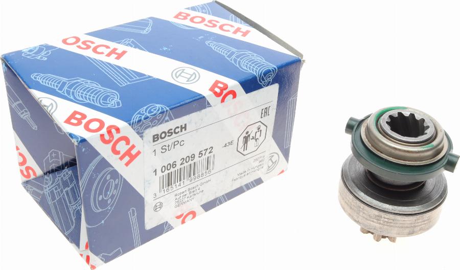 BOSCH 1 006 209 572 - Zobrats, Starteris adetalas.lv