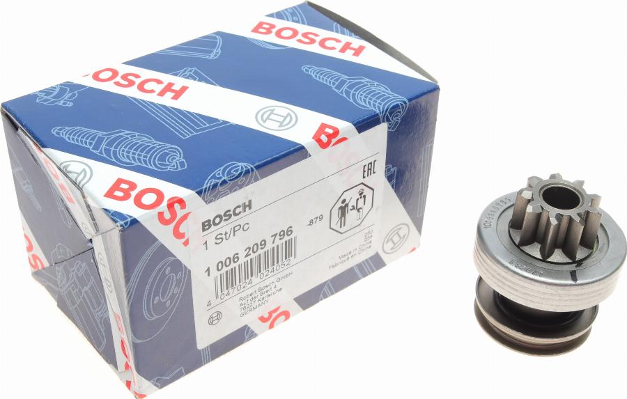 BOSCH 1 006 209 796 - Zobrats, Starteris adetalas.lv