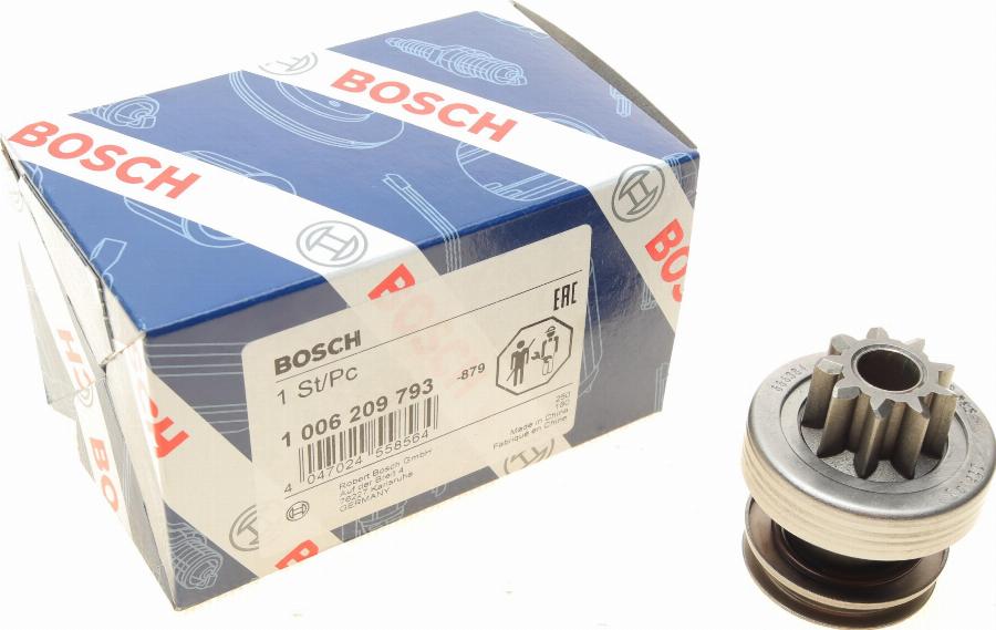 BOSCH 1 006 209 793 - Zobrats, Starteris adetalas.lv