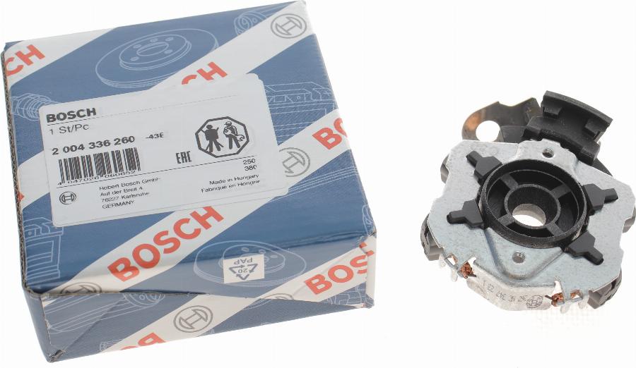 BOSCH 2 004 336 260 - Kronšteins, Ogļu sukas adetalas.lv