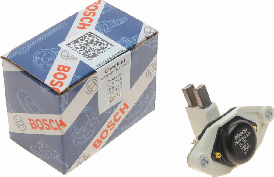 BOSCH F 04R 320 367 - Ģeneratora sprieguma regulators adetalas.lv