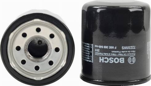 BOSCH F 00E 369 840 - Eļļas filtrs adetalas.lv