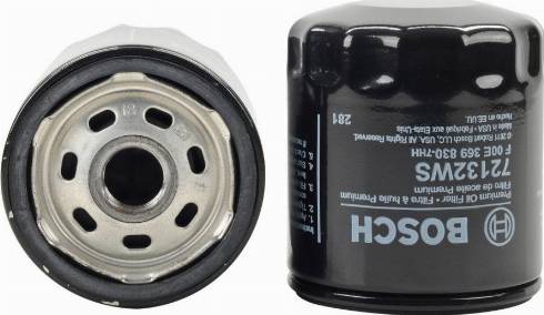 BOSCH F 00E 369 830 - Eļļas filtrs adetalas.lv