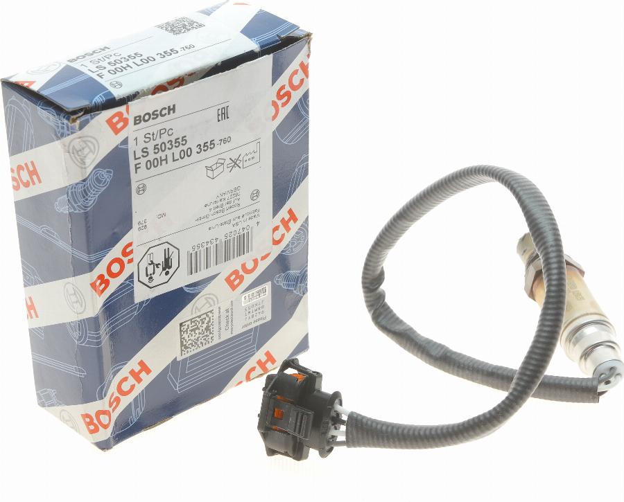 BOSCH F 00H L00 355 - Lambda zonde adetalas.lv