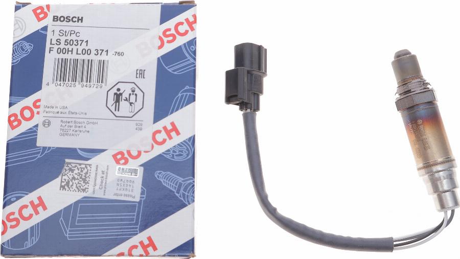 BOSCH F 00H L00 371 - Lambda zonde adetalas.lv