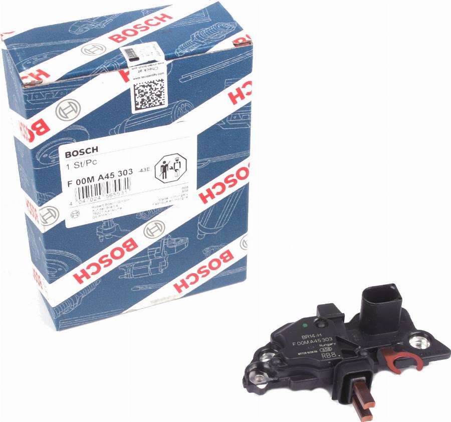 BOSCH F 00M A45 303 - Ģeneratora sprieguma regulators adetalas.lv