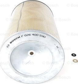 BOSCH F 026 400 590 - Gaisa filtrs adetalas.lv