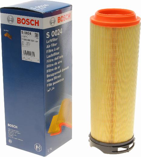 BOSCH F 026 400 024 - Gaisa filtrs adetalas.lv