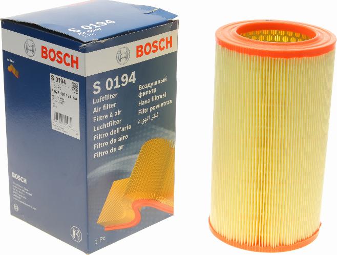 BOSCH F 026 400 194 - Gaisa filtrs adetalas.lv