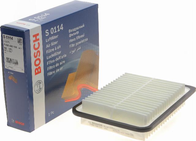 BOSCH F 026 400 114 - Gaisa filtrs adetalas.lv