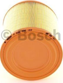 BOSCH F 026 400 183 - Gaisa filtrs adetalas.lv