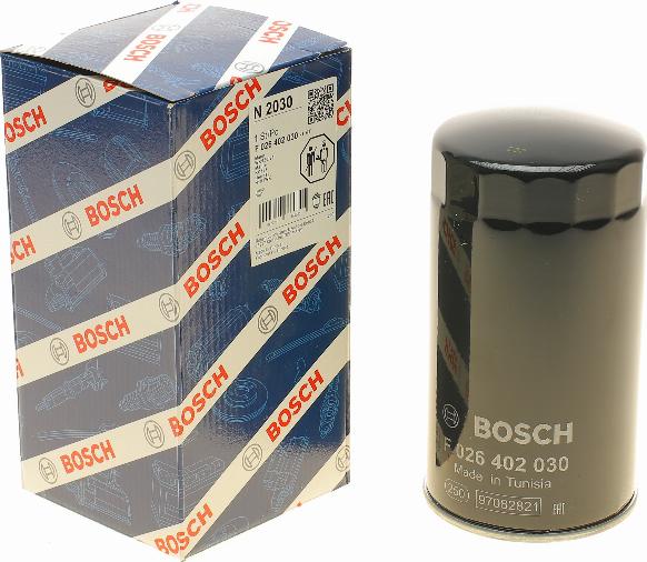 BOSCH F 026 402 030 - Degvielas filtrs adetalas.lv