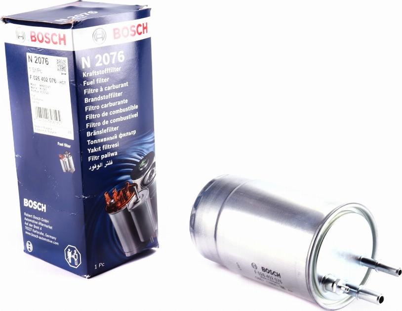 BOSCH F 026 402 076 - Degvielas filtrs adetalas.lv