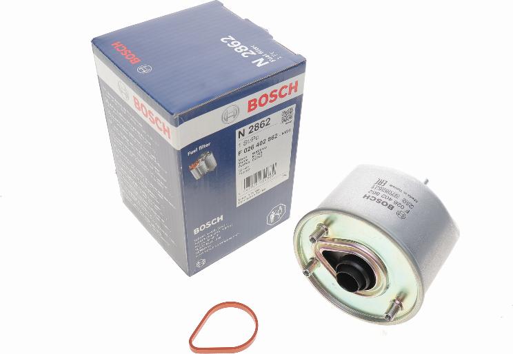 BOSCH F 026 402 862 - Degvielas filtrs adetalas.lv