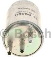 BOSCH F 026 402 229 - Degvielas filtrs adetalas.lv