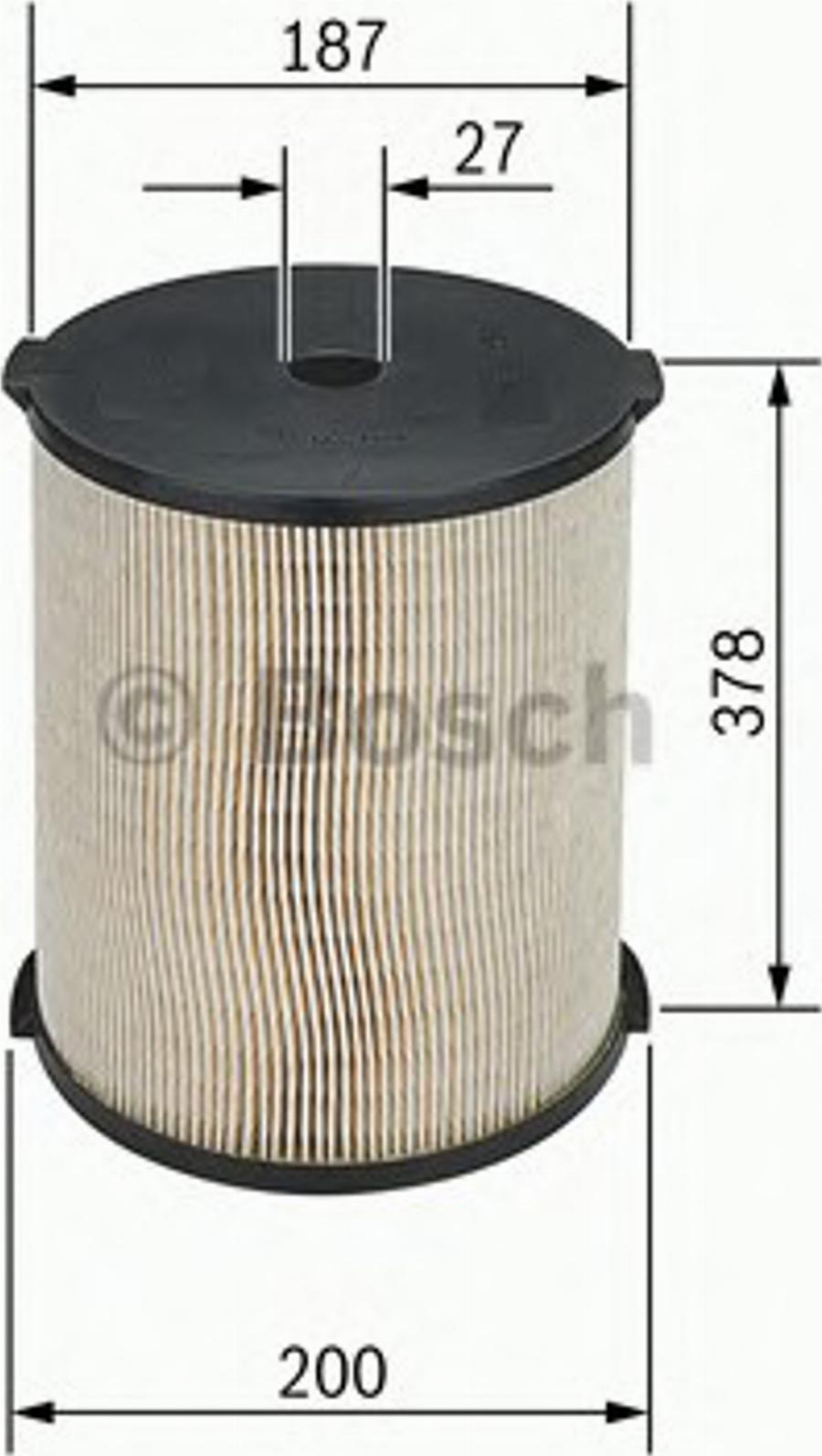 BOSCH F026407054 - Eļļas filtrs adetalas.lv