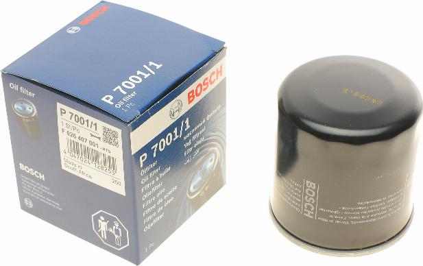 BOSCH F 026 407 001 - Eļļas filtrs adetalas.lv