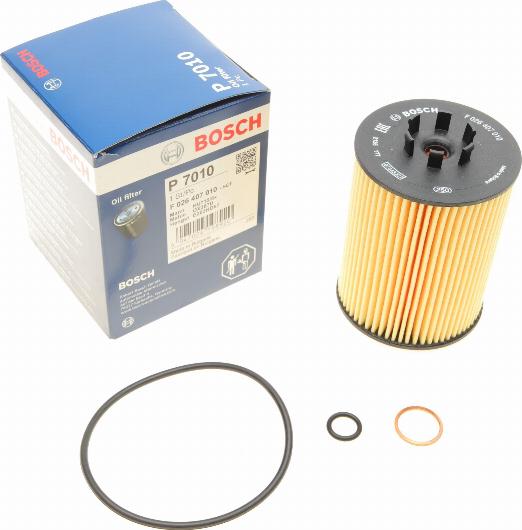 BOSCH F 026 407 010 - Eļļas filtrs adetalas.lv