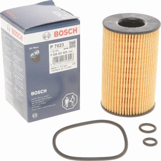 BOSCH F 026 407 023 - Eļļas filtrs adetalas.lv