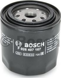 BOSCH F 026 407 167 - Eļļas filtrs adetalas.lv