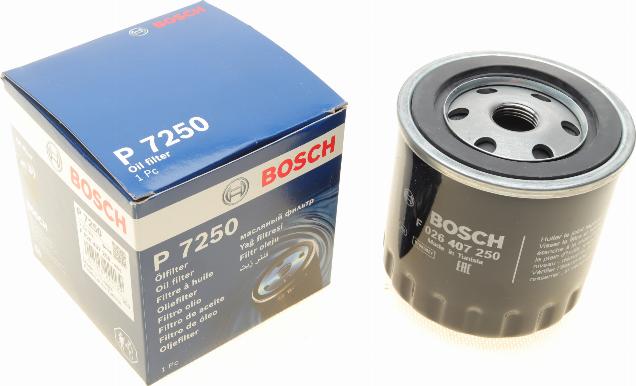 BOSCH F 026 407 250 - Eļļas filtrs adetalas.lv