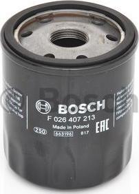 BOSCH F 026 407 213 - Eļļas filtrs adetalas.lv