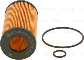 BOSCH F 026 407 239 - Eļļas filtrs adetalas.lv