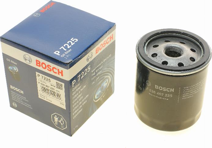 BOSCH F 026 407 225 - Eļļas filtrs adetalas.lv