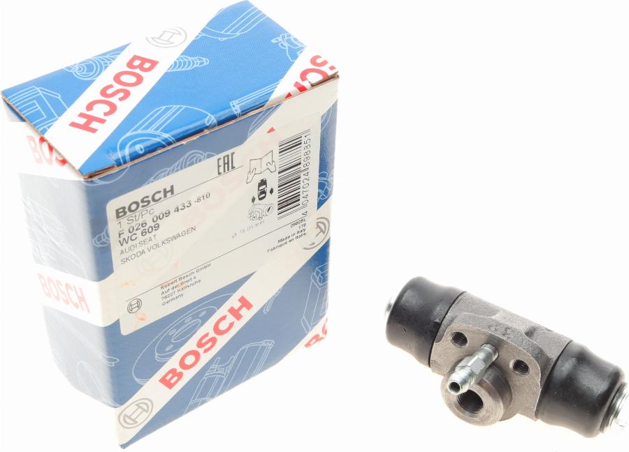 BOSCH F 026 009 433 - Riteņa bremžu cilindrs adetalas.lv