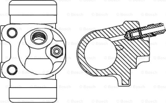 BOSCH F 026 002 072 - Riteņa bremžu cilindrs adetalas.lv