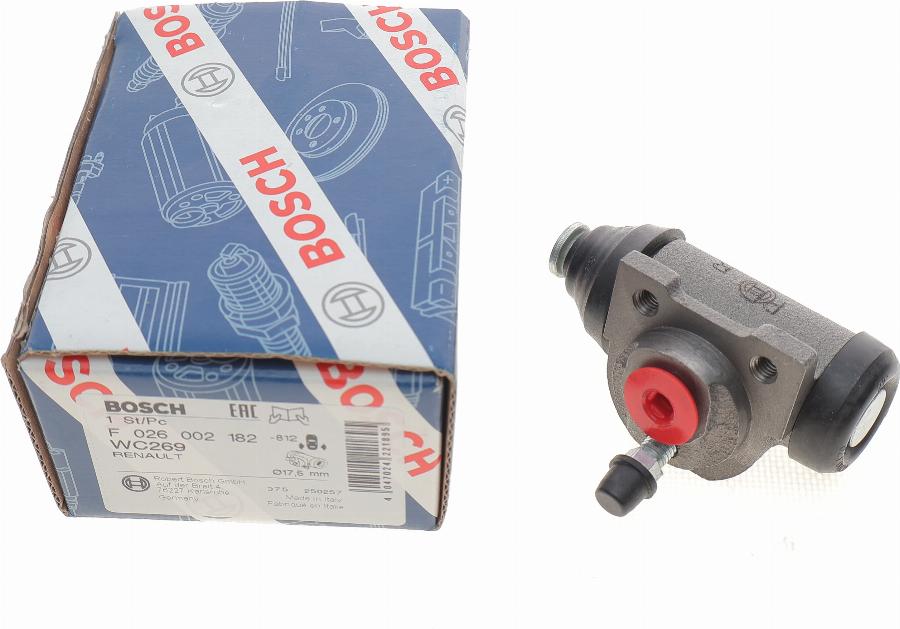 BOSCH F 026 002 182 - Riteņa bremžu cilindrs adetalas.lv