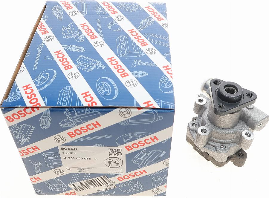 BOSCH K S02 000 058 - Hidrosūknis, Stūres iekārta adetalas.lv