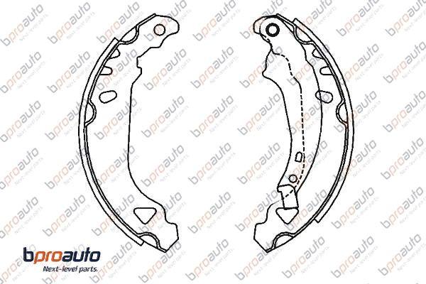 BPROAUTO 1BP31176AA - Bremžu loku komplekts adetalas.lv