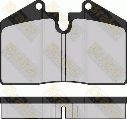 HELLA 8DB 355 015-671 - Bremžu uzliku kompl., Disku bremzes adetalas.lv