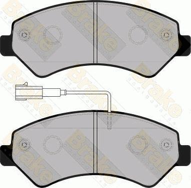 BOSCH 986494109 - Bremžu uzliku kompl., Disku bremzes adetalas.lv