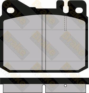 Brake Engineering PA379 - Bremžu uzliku kompl., Disku bremzes adetalas.lv