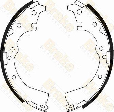 Brake Engineering SH1184 - Bremžu loku komplekts adetalas.lv