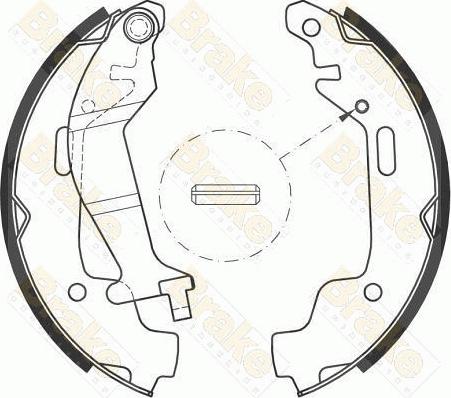 Brake Engineering SH2599 - Bremžu loku komplekts adetalas.lv