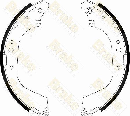 Brake Engineering SH2522 - Bremžu loku komplekts adetalas.lv