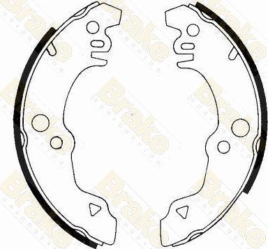 Brake Engineering SH2135 - Bremžu loku komplekts adetalas.lv