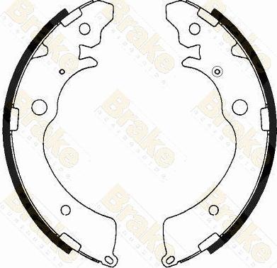 Brake Engineering SH2316 - Bremžu loku komplekts adetalas.lv