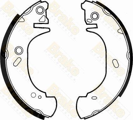 Brake Engineering SH2312 - Bremžu loku komplekts adetalas.lv