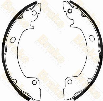 Brake Engineering SH2317 - Bremžu loku komplekts adetalas.lv