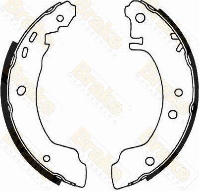 Brake Engineering SH2335 - Bremžu loku komplekts adetalas.lv