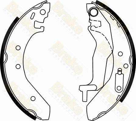 Brake Engineering SH2246 - Bremžu loku komplekts adetalas.lv