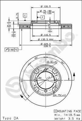 Breco BS 7983 - Bremžu diski adetalas.lv