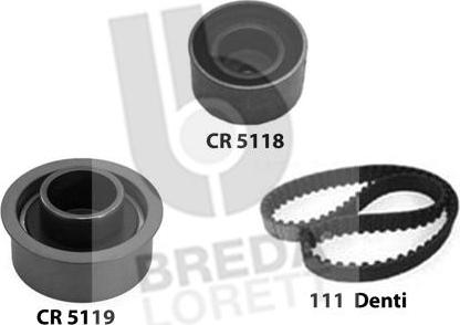 Breda Lorett KCD0656 - Zobsiksnas komplekts adetalas.lv